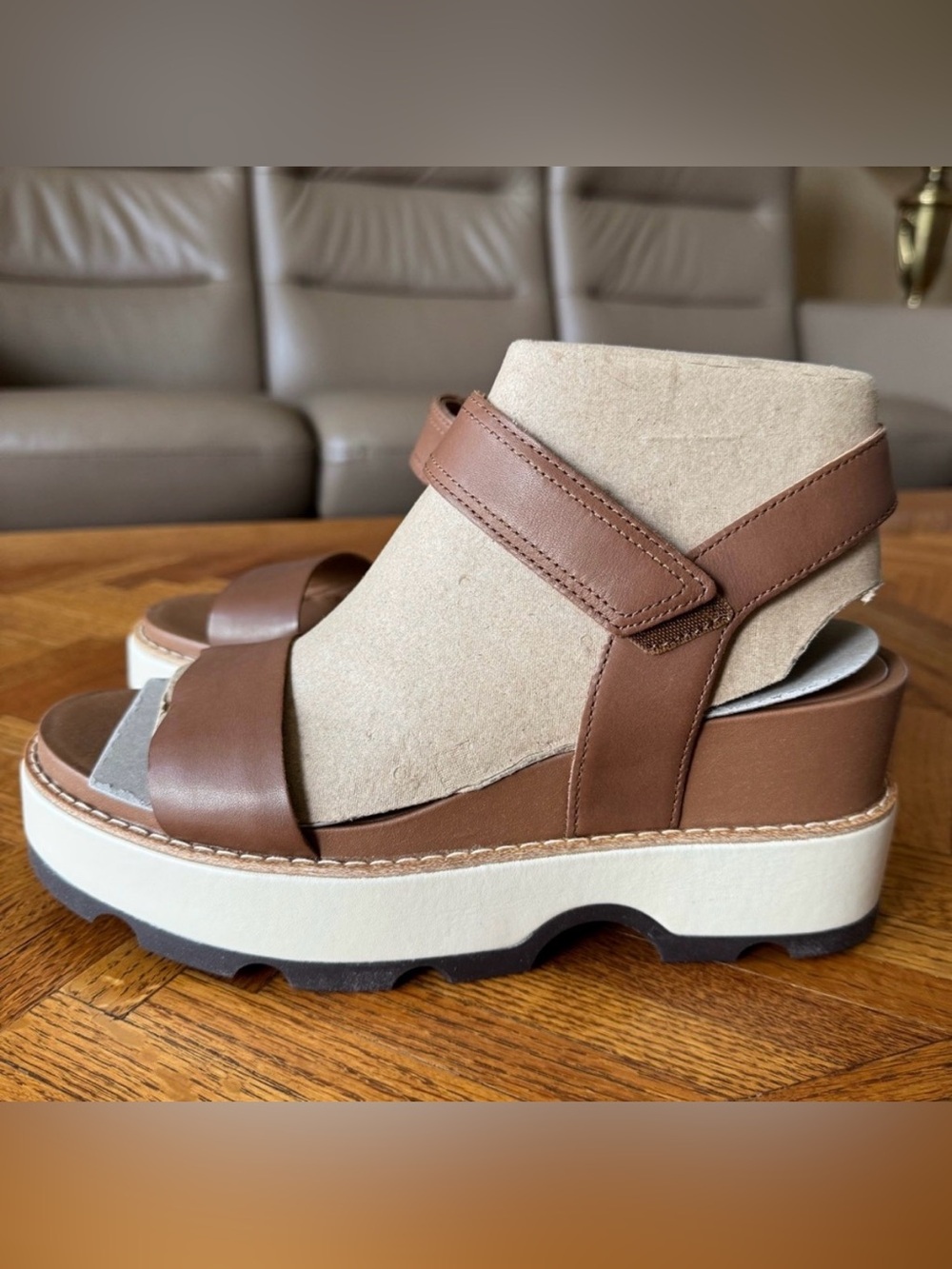 NEW Sorel Joanie IV Y Strap Wedge Sandal